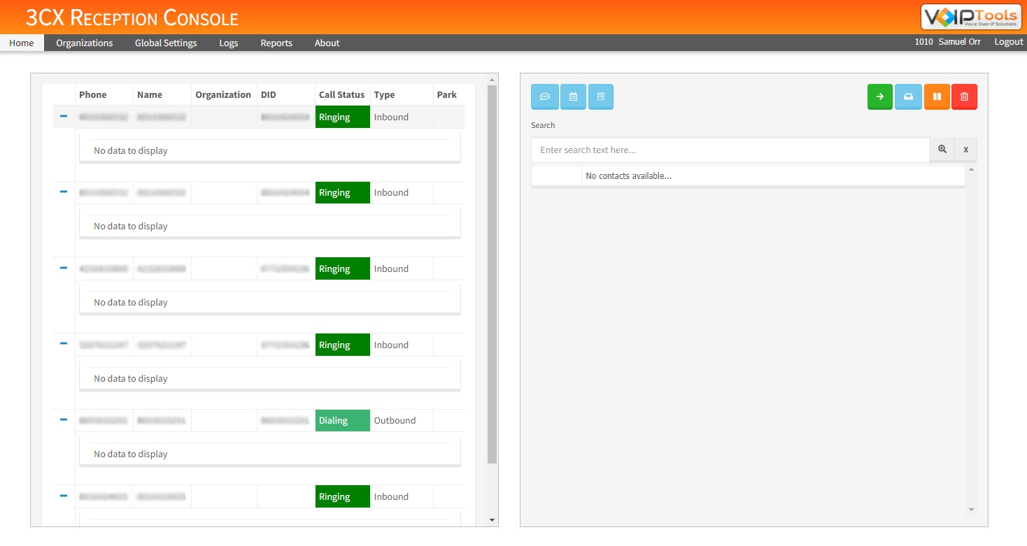 Call Reporting Analytics